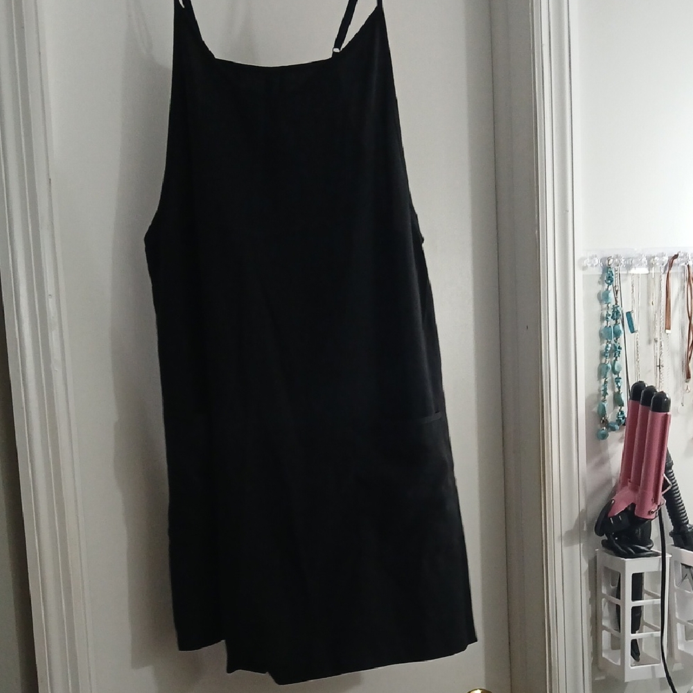 Black Sleeveless Romper